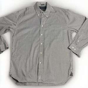 Tommy Hilfiger men’s long sleeve plaid shirt 16/17
